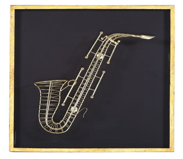 Wanddekoration Saxophon En Vogue 61x61