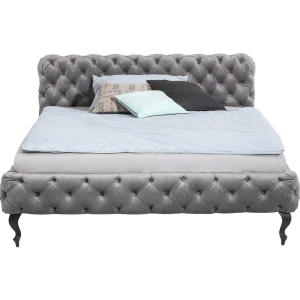 Bett Desire Silbergrau 200x200cm