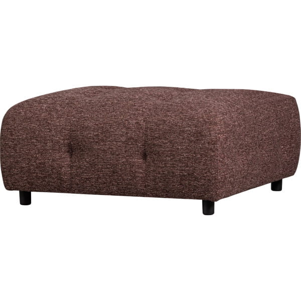 Hocker Louis Webstoff grob lila